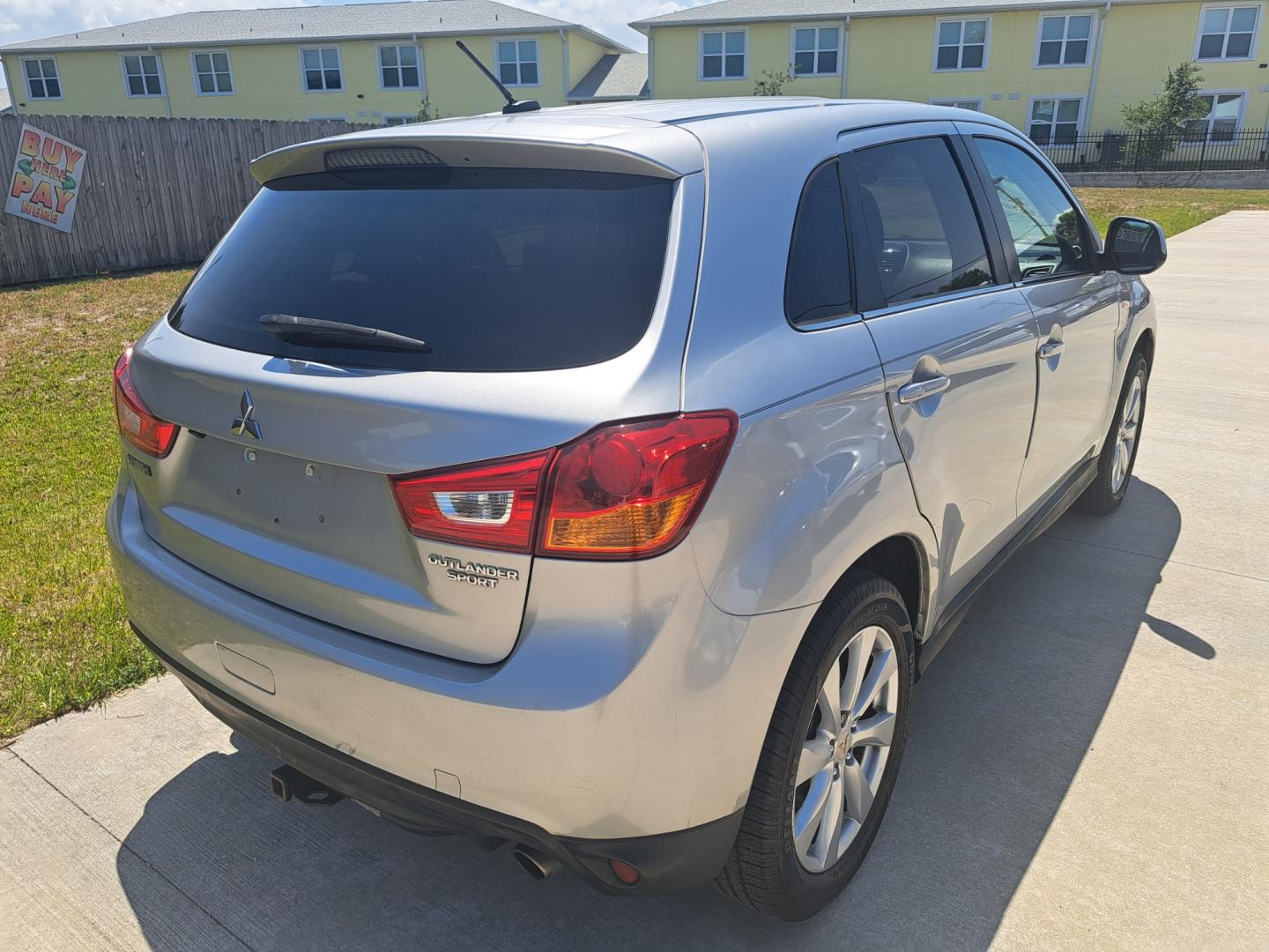 2014 Silver Mitsubishi Outlander Sport (4A4AP4AU8EE) , located at 1181 Aurora Rd, Melbourne, FL, 32935, (321) 241-1100, 28.132914, -80.639175 - Photo#2